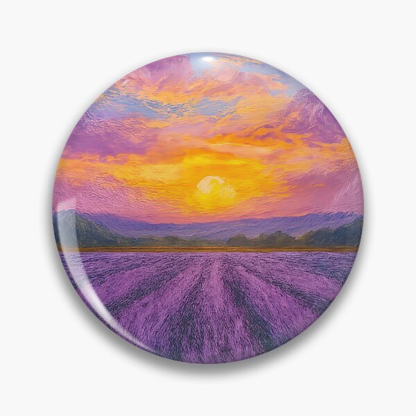 Item preview, Window to a Lavender Field at Sunset designed and sold by IraBum.