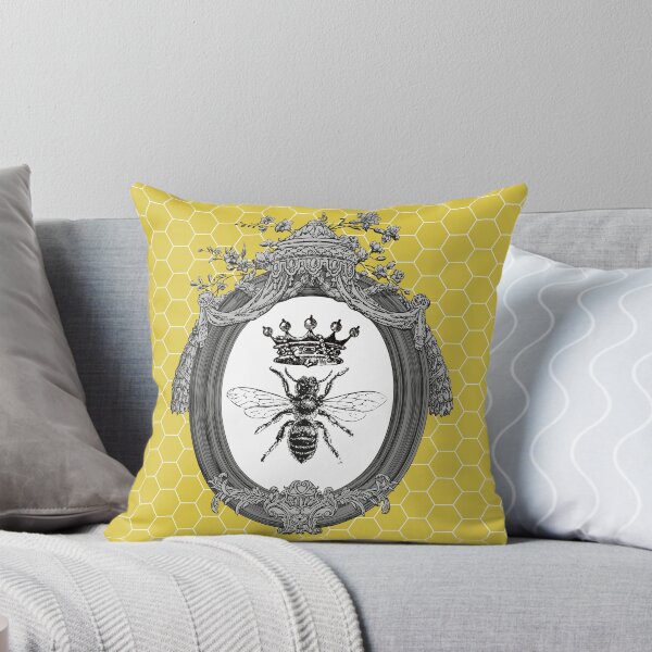 Artikel-Vorschau von Bienenkönigin | Vintage-Honigbienen | Wabenmuster |, designt und verkauft von EclecticAtHeart.