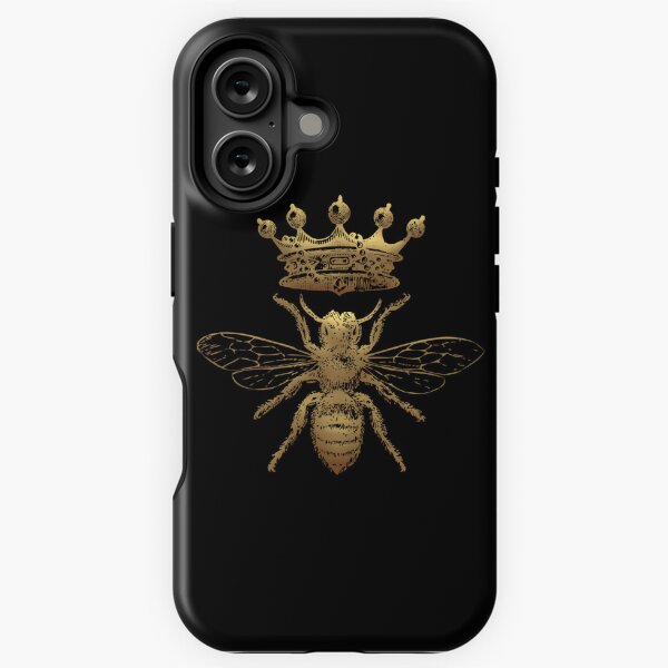 Item preview, Queen Bee | Vintage Honey Bees | Gold and Black |  designed and sold by EclecticAtHeart.