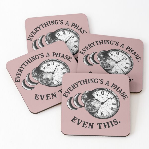 Item preview, Everything's A Phase Moon Clock designed and sold by TheoVerse.
