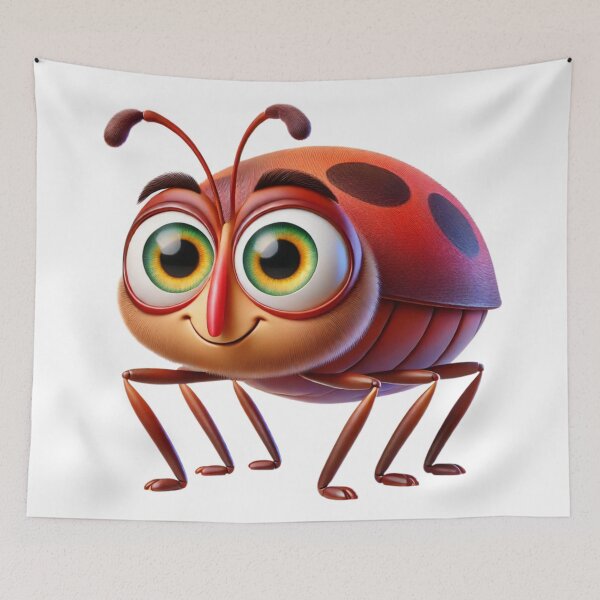 Item preview, Adorable Kissing Bug designed and sold by Sillytoe.