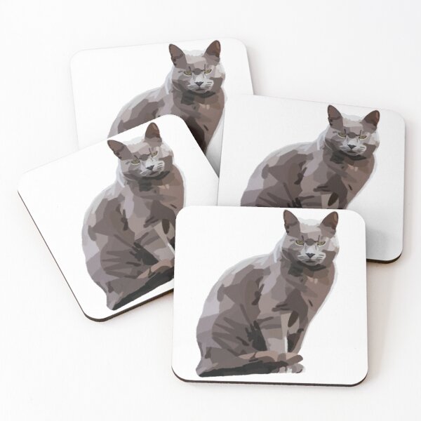 Item preview, British shorthair cat designed and sold by LRM_ artz.