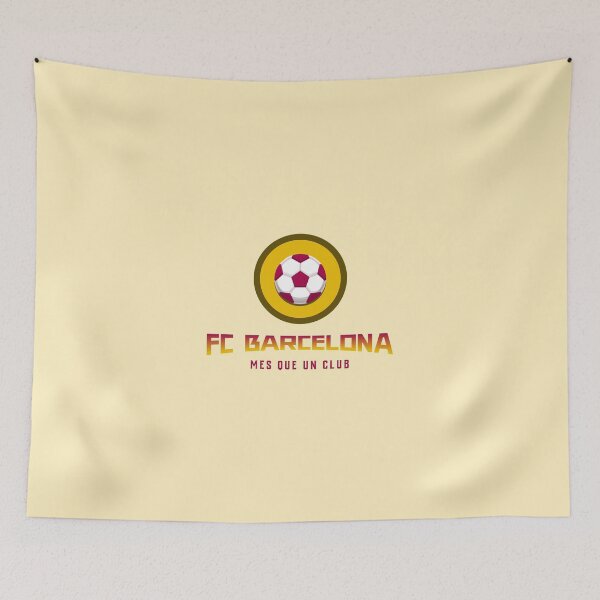 Item preview, fc barcelona Forca Barca Mes Que Un Club designed and sold by FCBarcelonaKQ.