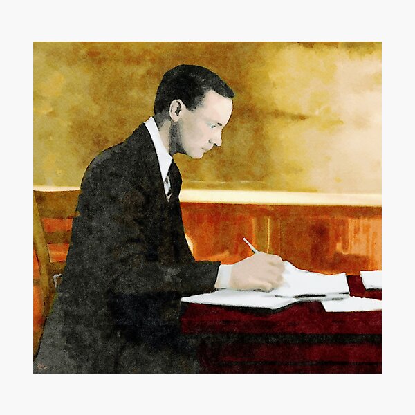 Padraig Pearse, 1879-1916, at St. Enda's Photographic Print