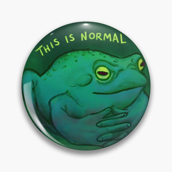 Item preview, This is Normal Frog designed and sold by Noah-no-bot.