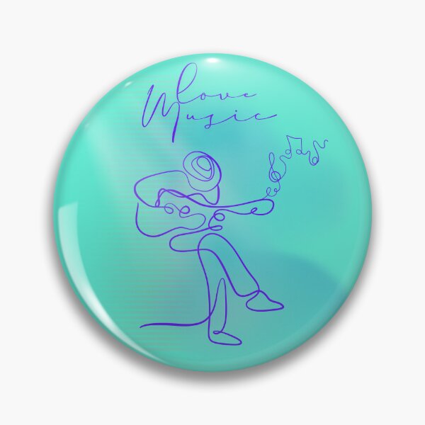 Item preview, The musician plays the guitar designed and sold by Oksanka21.