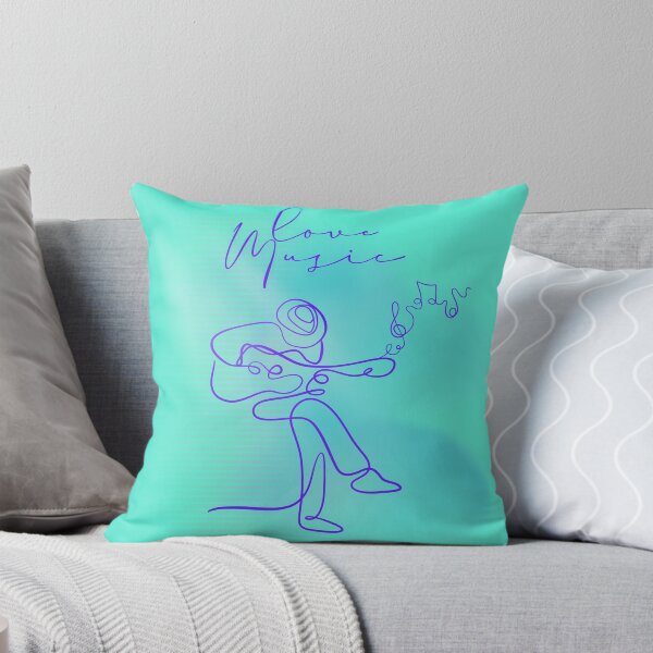 Item preview, The musician plays the guitar designed and sold by Oksanka21.