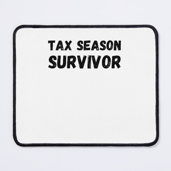 Item preview, Tax season survivor funny accounting tax CPA joke vintage designed and sold by snowry.