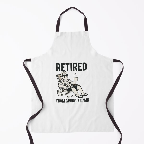 Item preview, Retired from giving a damn designed and sold by iZuDesign.