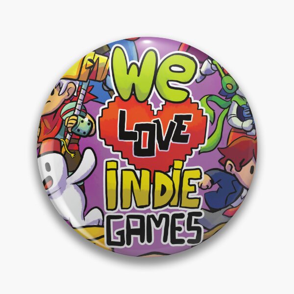 Item preview, WE LOVE INDIE GAMES designed and sold by RYOTSTORE.