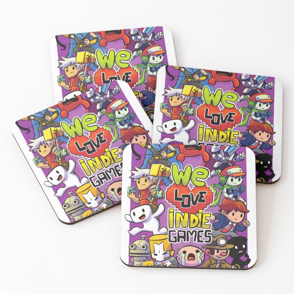 Item preview, WE LOVE INDIE GAMES designed and sold by RYOTSTORE.