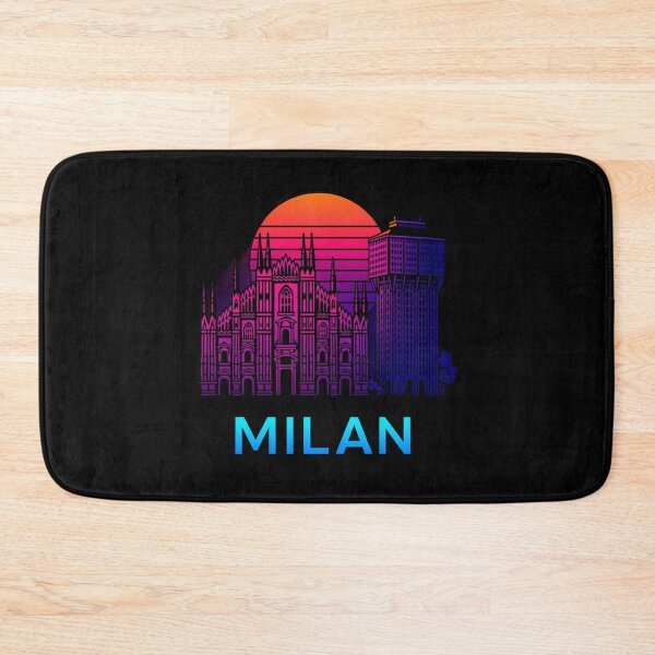 Item preview, Milan Neon Skyline Collection: Futuristic City Lights designed and sold by Design_Your_Day.