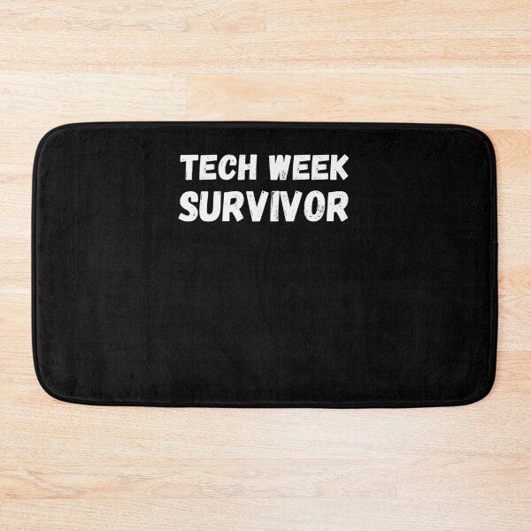 Item preview, Tech week survivor funny tech Week Theatre joke vintage designed and sold by snowry.