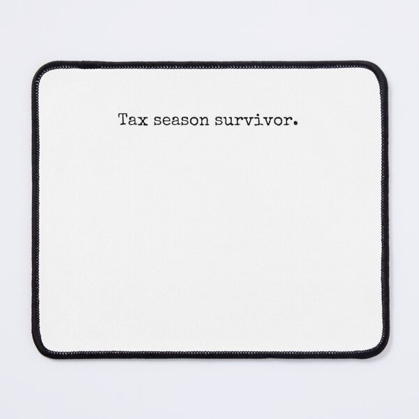Item preview, Tax season survivor vintage funny accounting tax CPA humor designed and sold by snowry.