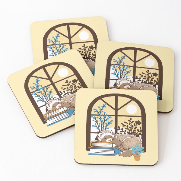 Item preview, El hurón soñoliento y los libros designed and sold by Wlaurence.