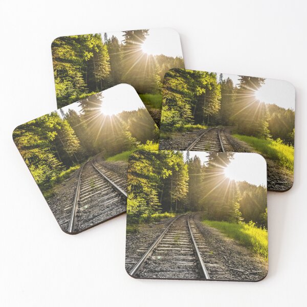 Item preview, Railroad Sunset, North Idaho designed and sold by Alison Meyer Photography.