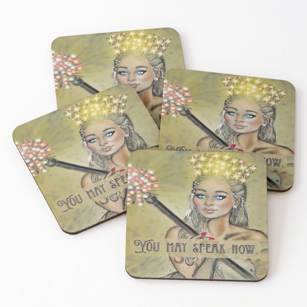 Item preview, Radiant Queen Art – “You May Speak Now” designed and sold by gleefulme.