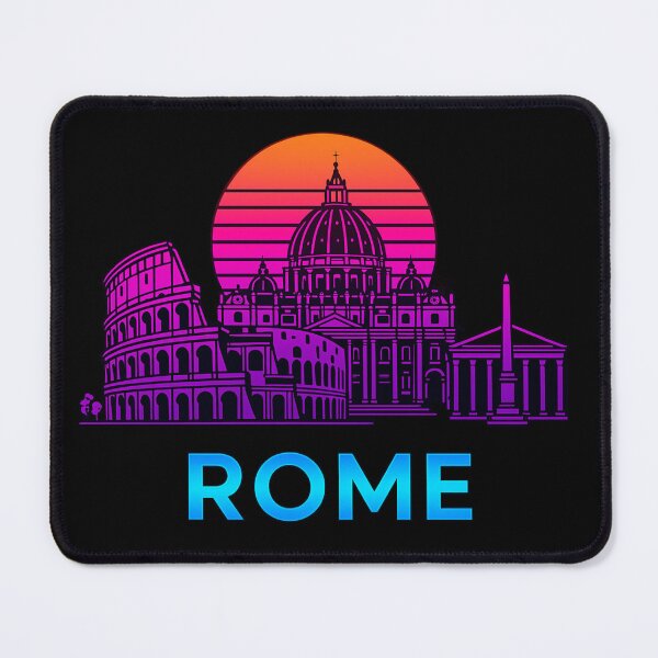 Item preview, Rome Neon Skyline Collection: Futuristic City Lights designed and sold by Design_Your_Day.