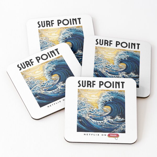 Item preview, Surf Blue Wave designed and sold by AtollNomads.