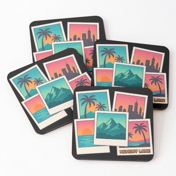 Item preview, Memory Lane Retro Travel Poster designed and sold by MysticArtisan.