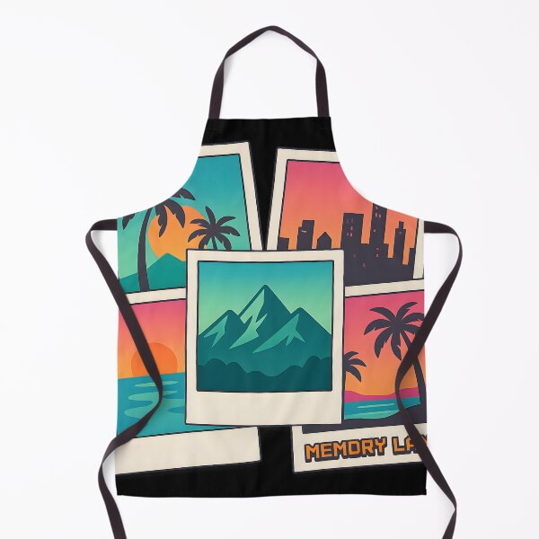 Item preview, Memory Lane Retro Travel Poster designed and sold by MysticArtisan.