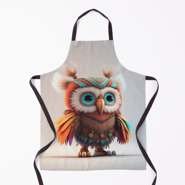 Item preview, A cute cartoon owl dressed as a shaman. designed and sold by DSAHART.