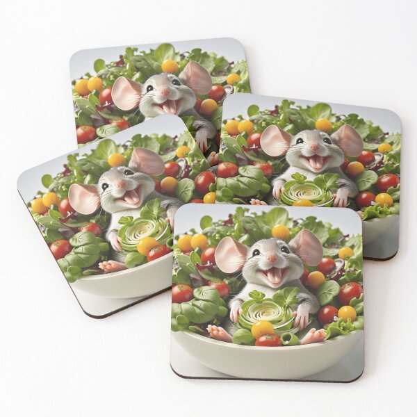 Item preview, The Happy Healthy Mouse designed and sold by NoraRoseArts.