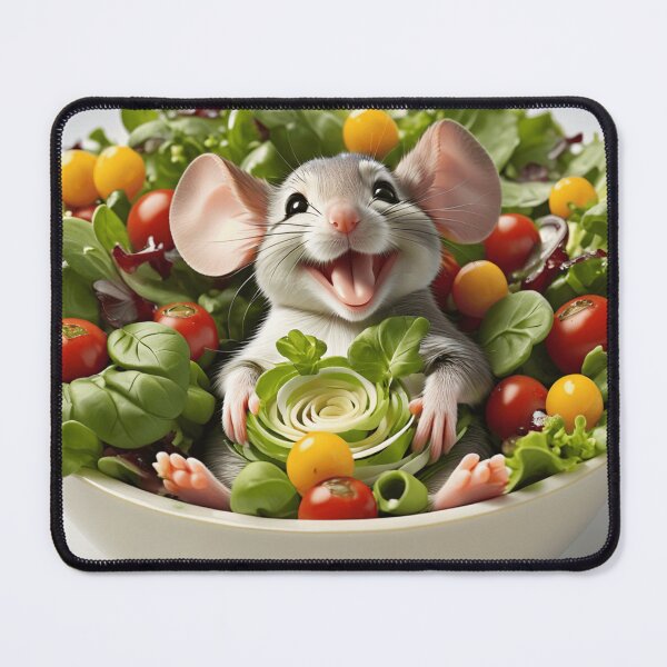 Item preview, The Happy Healthy Mouse designed and sold by NoraRoseArts.