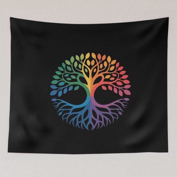Item preview, Roots of Pride: The LGBTQIA+ Tree of Life designed and sold by Reichcorp.