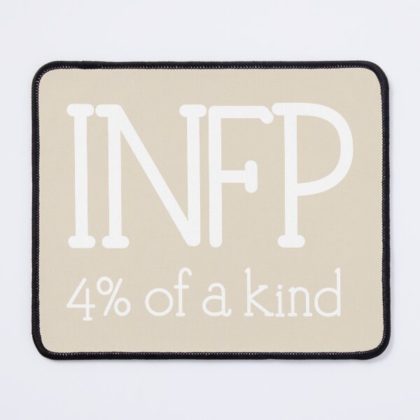 Item preview, INFP 4% of A Kind | MBTI | Personality Type | Idealist Dreamer Quote Sticker  designed and sold by MysticMagpie.