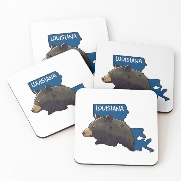 Item preview, Louisiana State Mammal - Black Bear designed and sold by littlealiart.