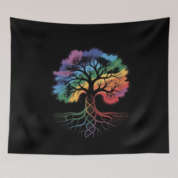 Item preview, Roots of Pride: The LGBTQIA+ Tree of Life designed and sold by Reichcorp.
