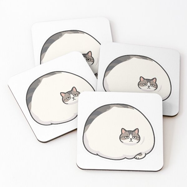 Item preview, Cartoon Fat Cat designed and sold by Wandertrace.