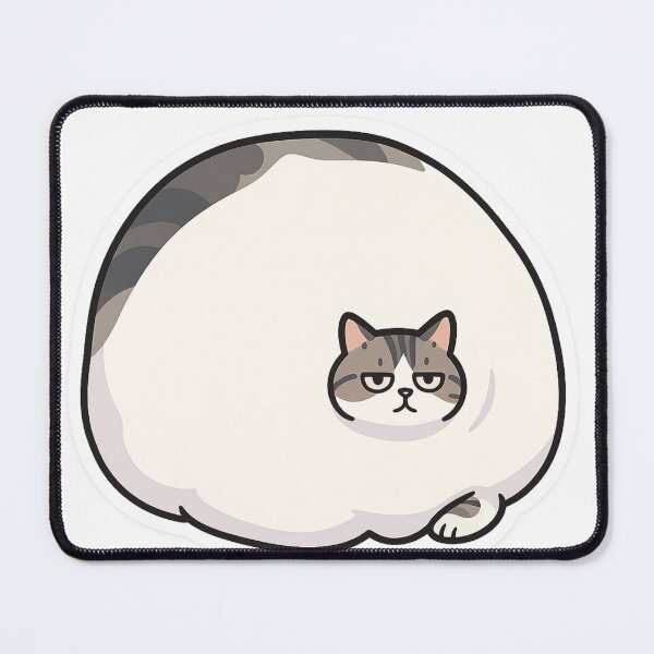 Item preview, Cartoon Fat Cat designed and sold by Wandertrace.