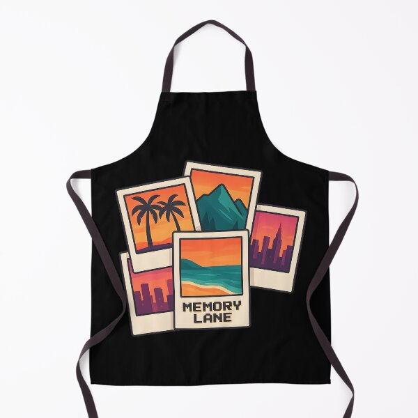 Item preview, Memory Lane Retro Vacation Poster designed and sold by MysticArtisan.
