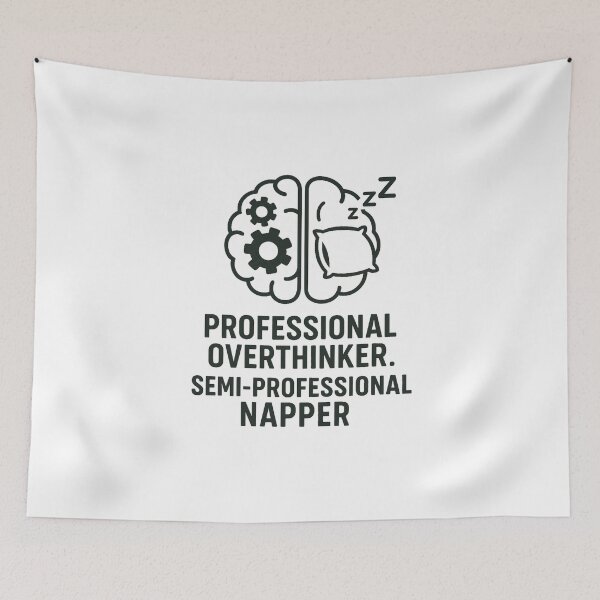 Item preview, Professional overthinker designed and sold by iZuDesign.