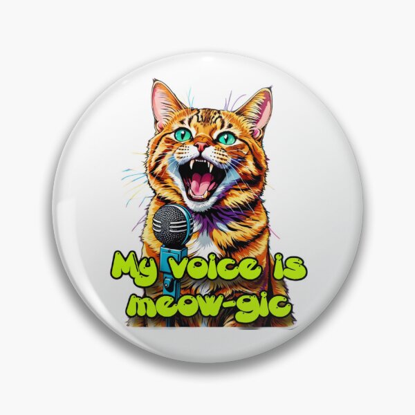 Artikelvorschau, Singende Katze entworfen und verkauft von Seventonix.