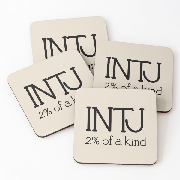 Item preview, INTJ 2% of A Kind | MBTI personality Type | Strategic Mastermind Quote Sticker  designed and sold by MysticMagpie.