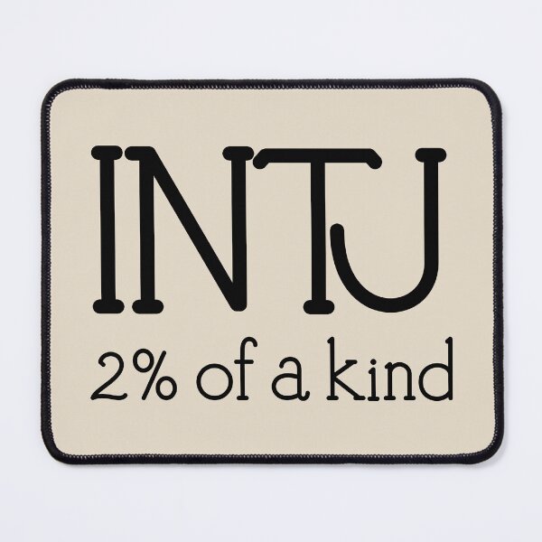 Item preview, INTJ 2% of A Kind | MBTI personality Type | Strategic Mastermind Quote Sticker designed and sold by MysticMagpie.