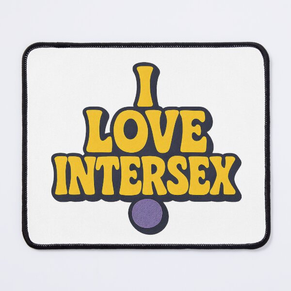 Item preview, I Love Intersex – Bold Pride Design designed and sold by Haus Of Sin.