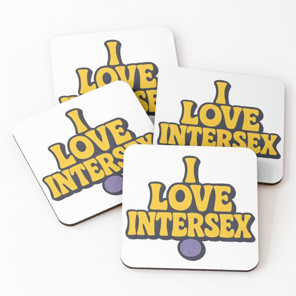 Item preview, I Love Intersex – Bold Pride Design designed and sold by Haus Of Sin.
