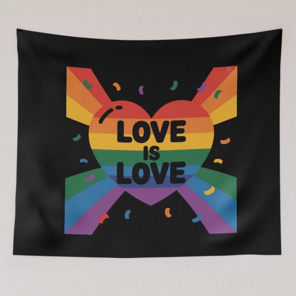 Item preview, LGBTQIA+ Heart of Unity designed and sold by Reichcorp.