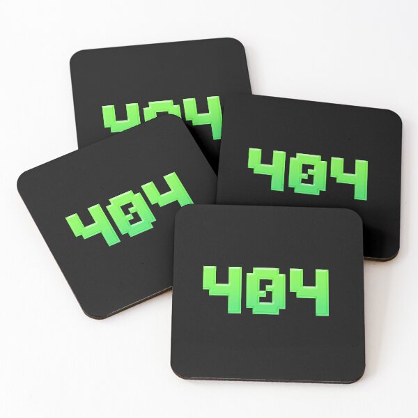 Item preview, 404 in 8-bit Pixel Green designed and sold by Memes N Lore .