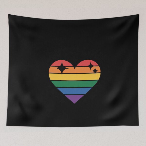 Item preview, LGBTQIA+ Heart of Unity designed and sold by Reichcorp.