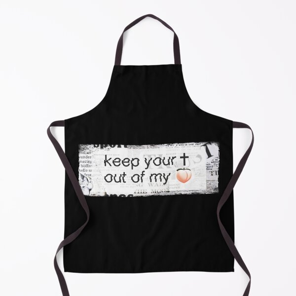 Item preview, Keep your cross out of my peach designed and sold by Abbelin Rose.