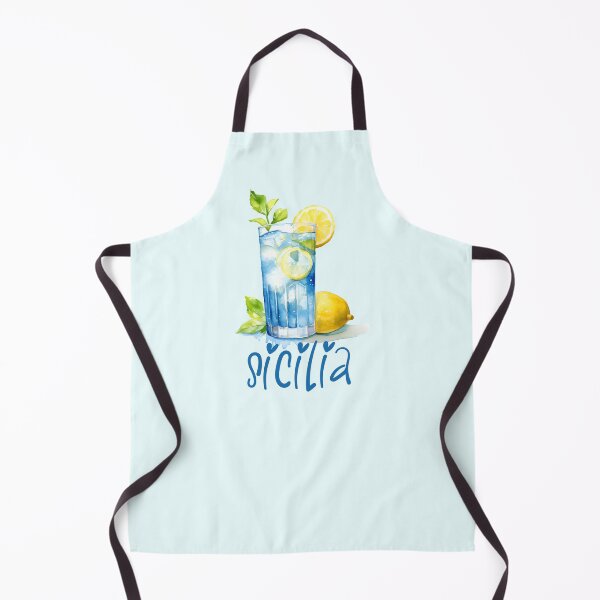 Item preview, Sicilia Love – Italian Lemonade Watercolor Design designed and sold by EmeraldeaArt.