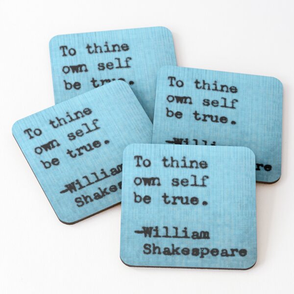 Item preview, Shakespeare's quote designed and sold by di-Vera-Rosati.