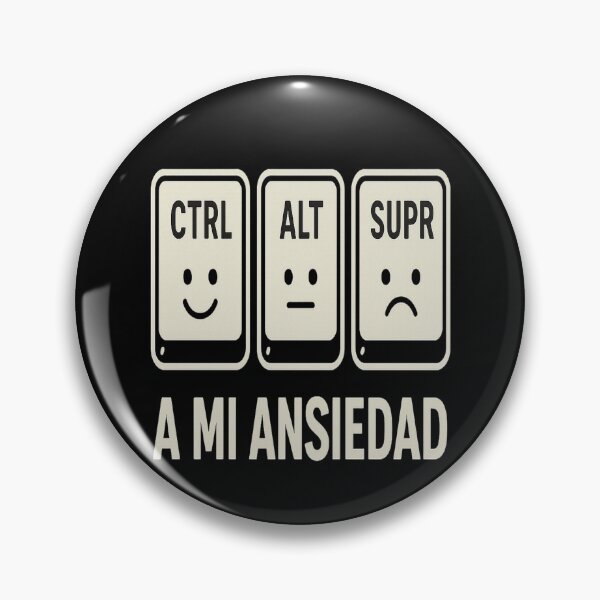 Item preview, Ctrl + Alt + Del to My Anxiety – Geek Humor and Mental Health designed and sold by Kromgolcamis.