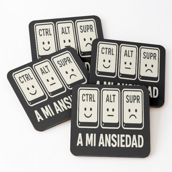 Item preview, Ctrl + Alt + Del to My Anxiety – Geek Humor and Mental Health designed and sold by Kromgolcamis.