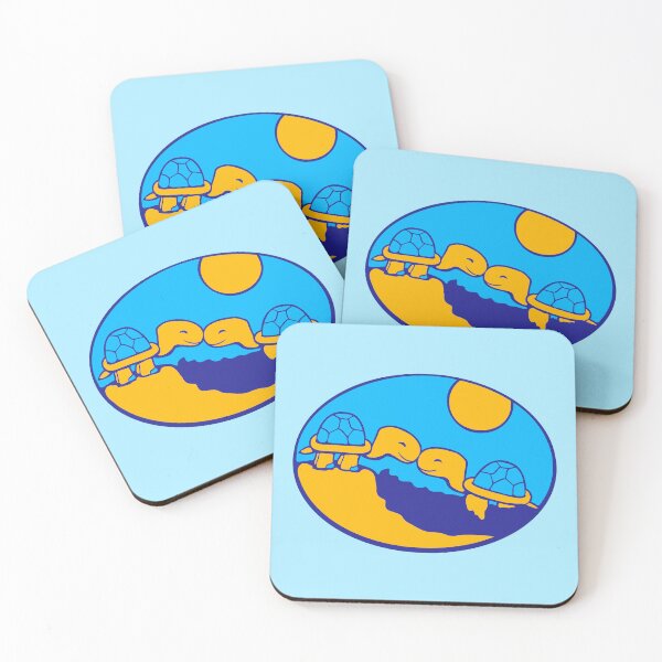 Item preview, 2 Cute Water Turtles Beach Sea Couple Love Valentine's Day designed and sold by shirt-o-mat.
